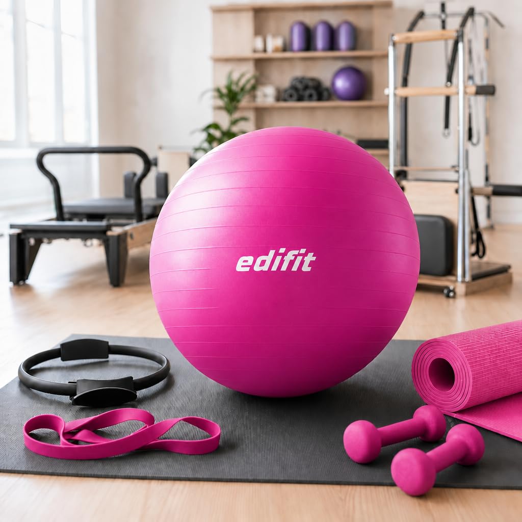 Ballon de gym & grossesse Edifit — Gonfleur inclus