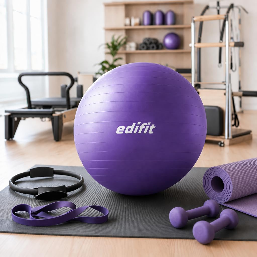Ballon de gym & grossesse Edifit — Gonfleur inclus