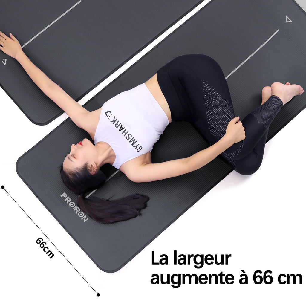 Tapis de Yoga Épais PROIRON — Antidérapant
