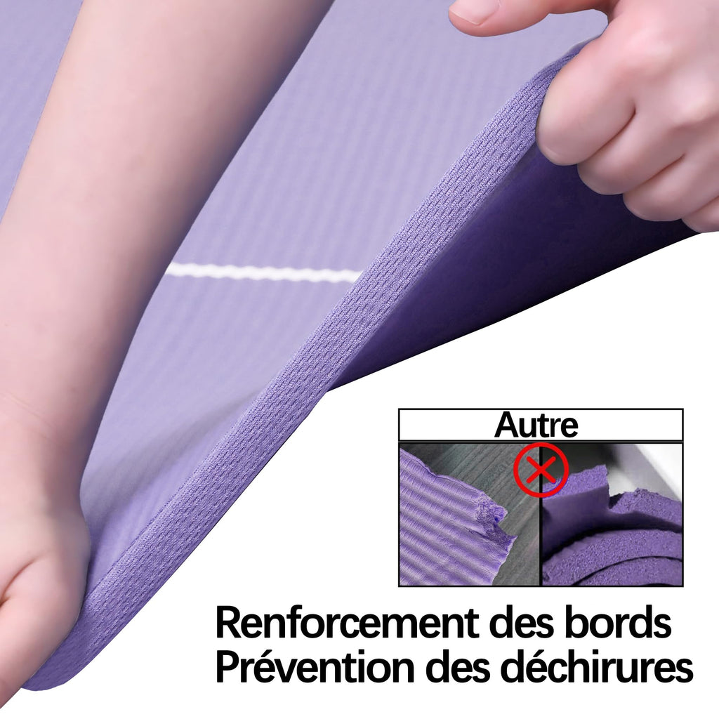 Tapis de Yoga Épais PROIRON — Antidérapant