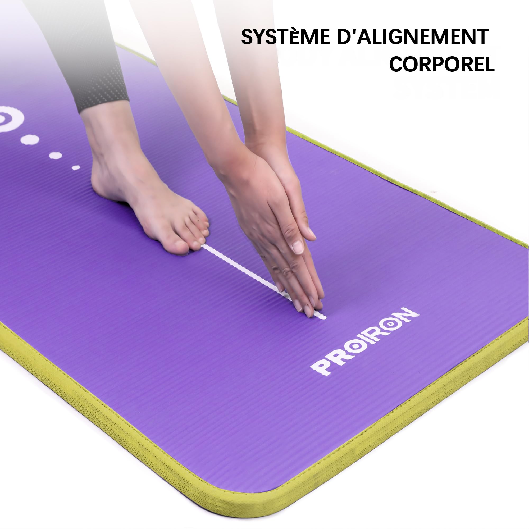 Tapis de Yoga Épais PROIRON — Antidérapant