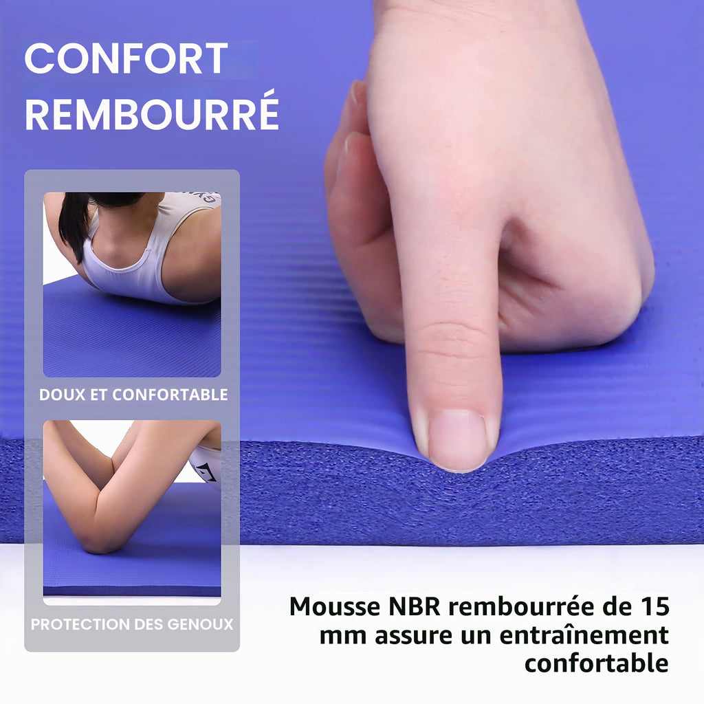Tapis de Yoga Épais PROIRON — Antidérapant