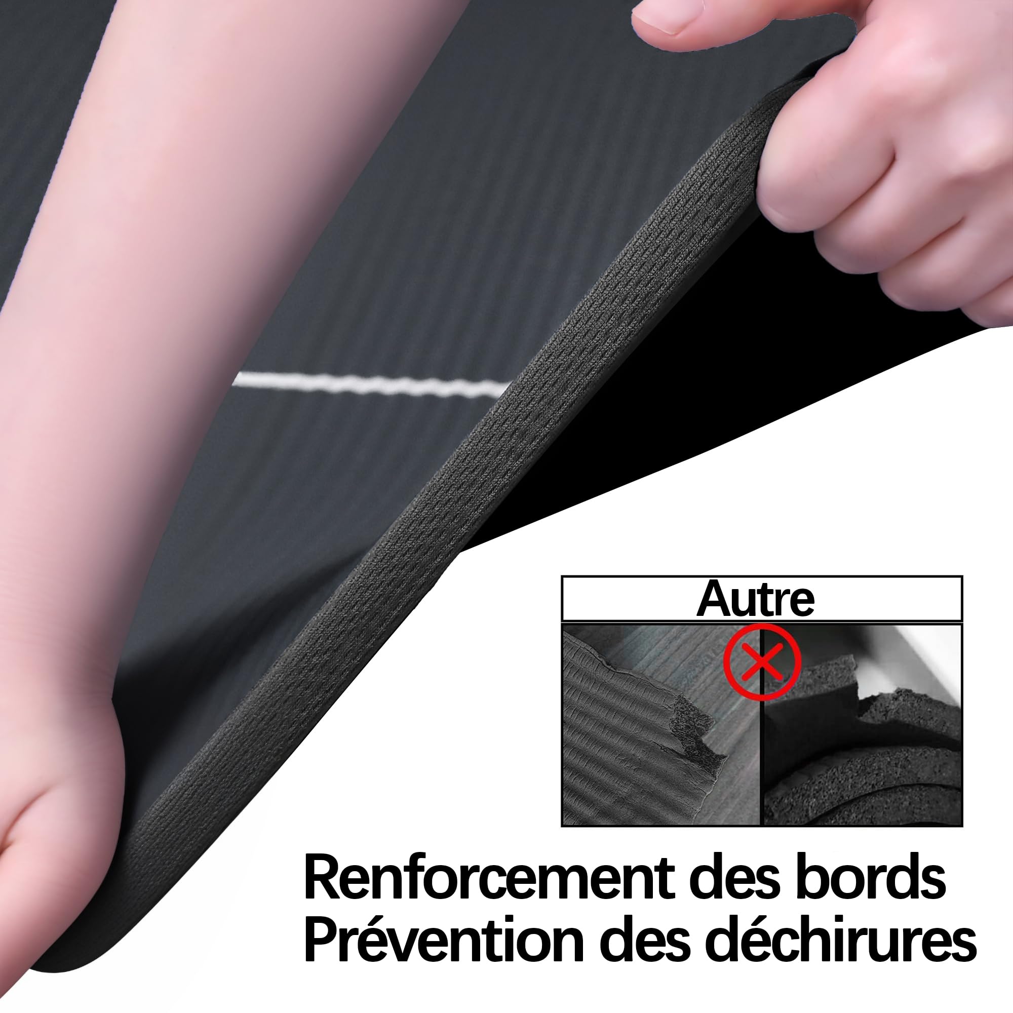 Tapis de Yoga Épais PROIRON — Antidérapant