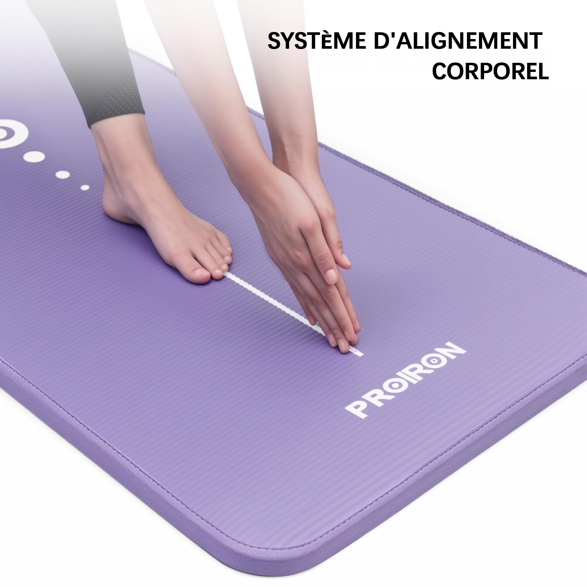Tapis de Yoga Épais PROIRON — Antidérapant