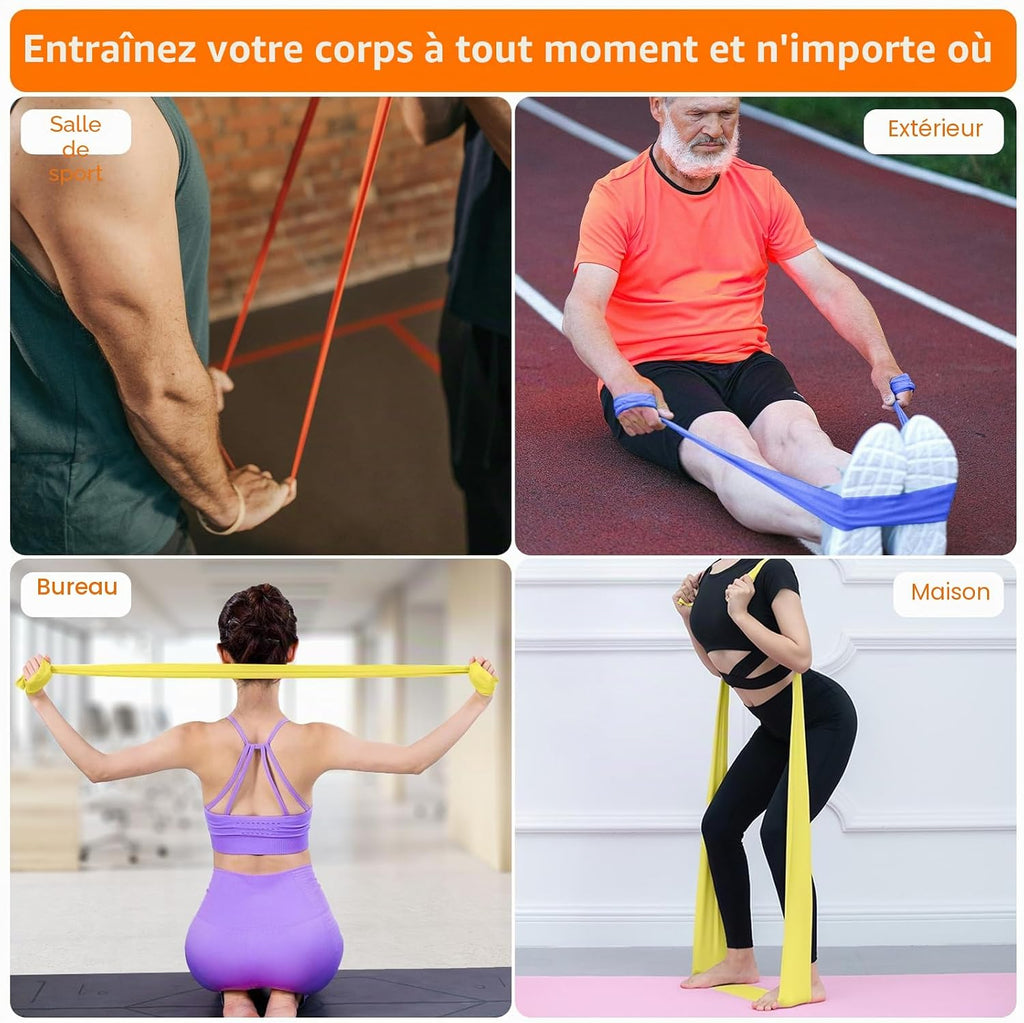 GRIFEMA Bandes de résistance — 4 niveaux de résistance 