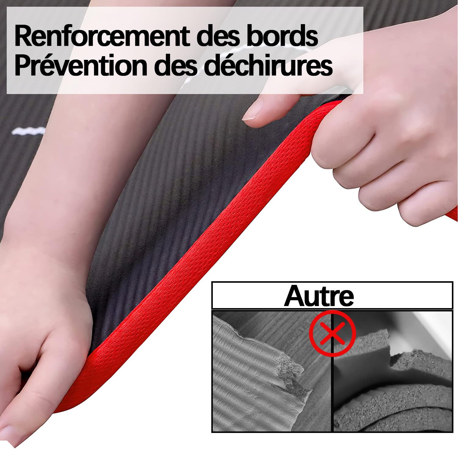 Tapis de Yoga Épais PROIRON — Antidérapant