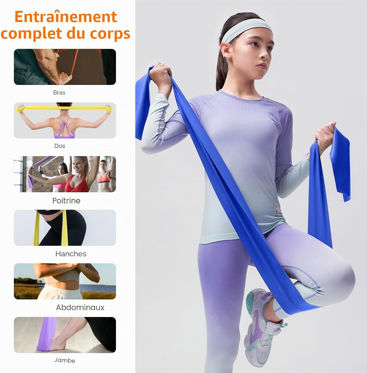 GRIFEMA Resistance Bands — 4 Levels