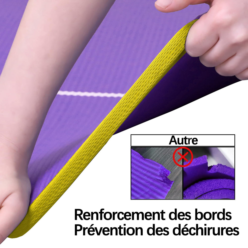 Tapis de Yoga Épais PROIRON — Antidérapant
