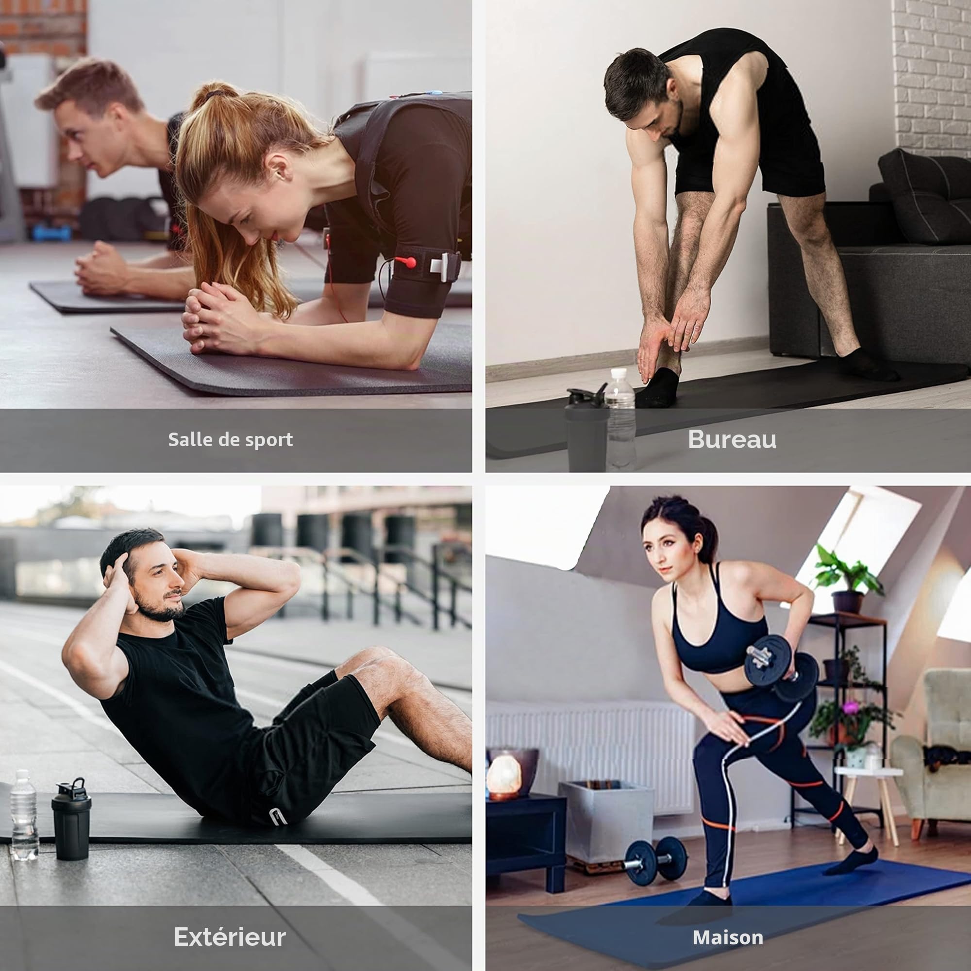 Tapis de Yoga Épais PROIRON — Antidérapant