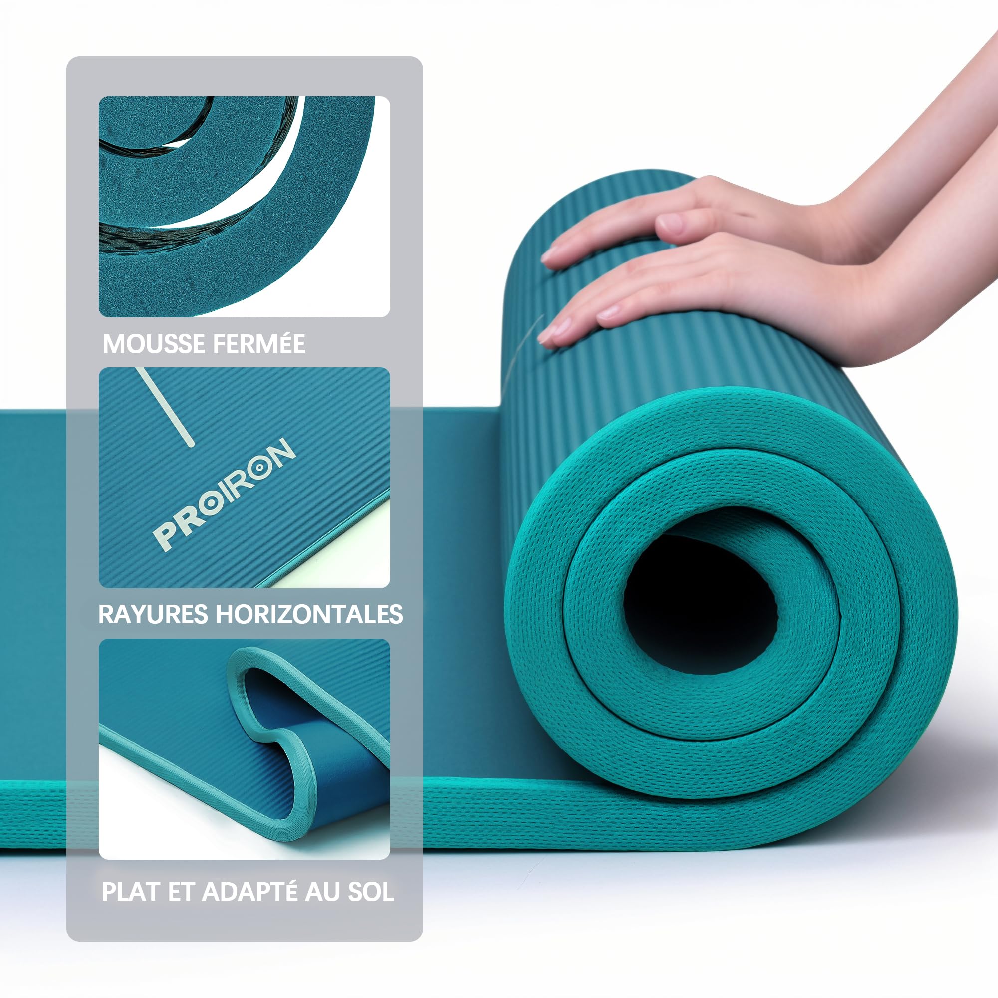 Tapis de Yoga Épais PROIRON — Antidérapant