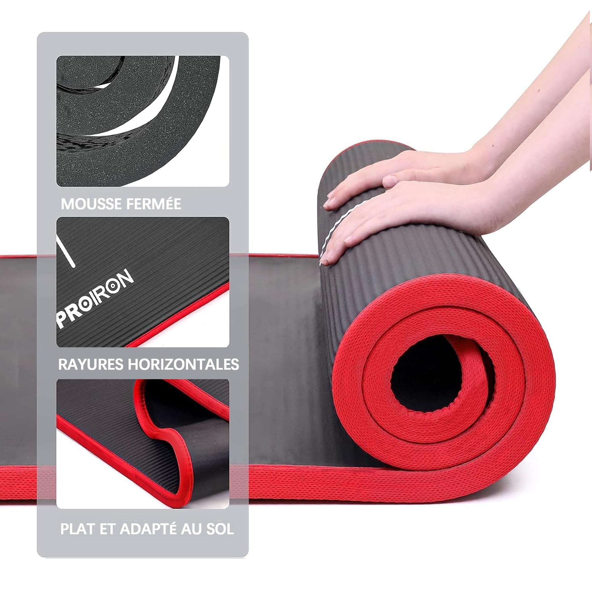 Tapis de Yoga Épais PROIRON — Antidérapant