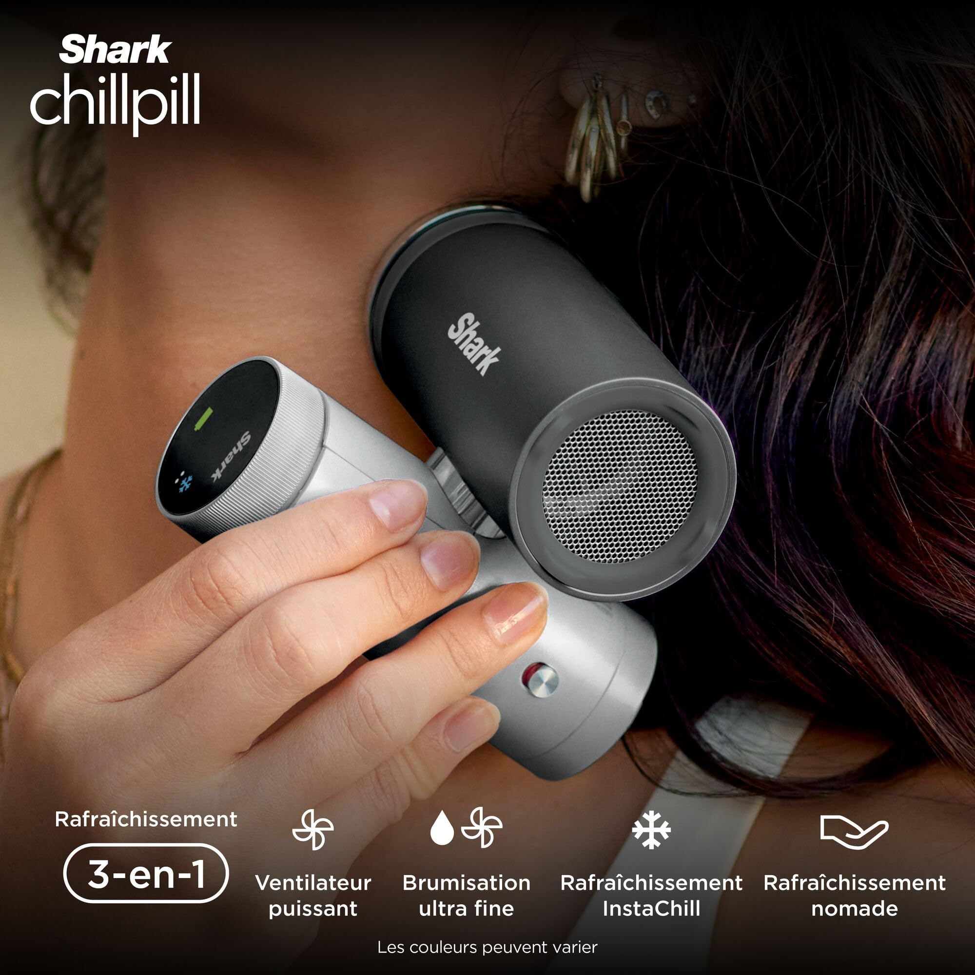 Shark ChillPill – Tragbarer 3-in-1 Nebelventilator