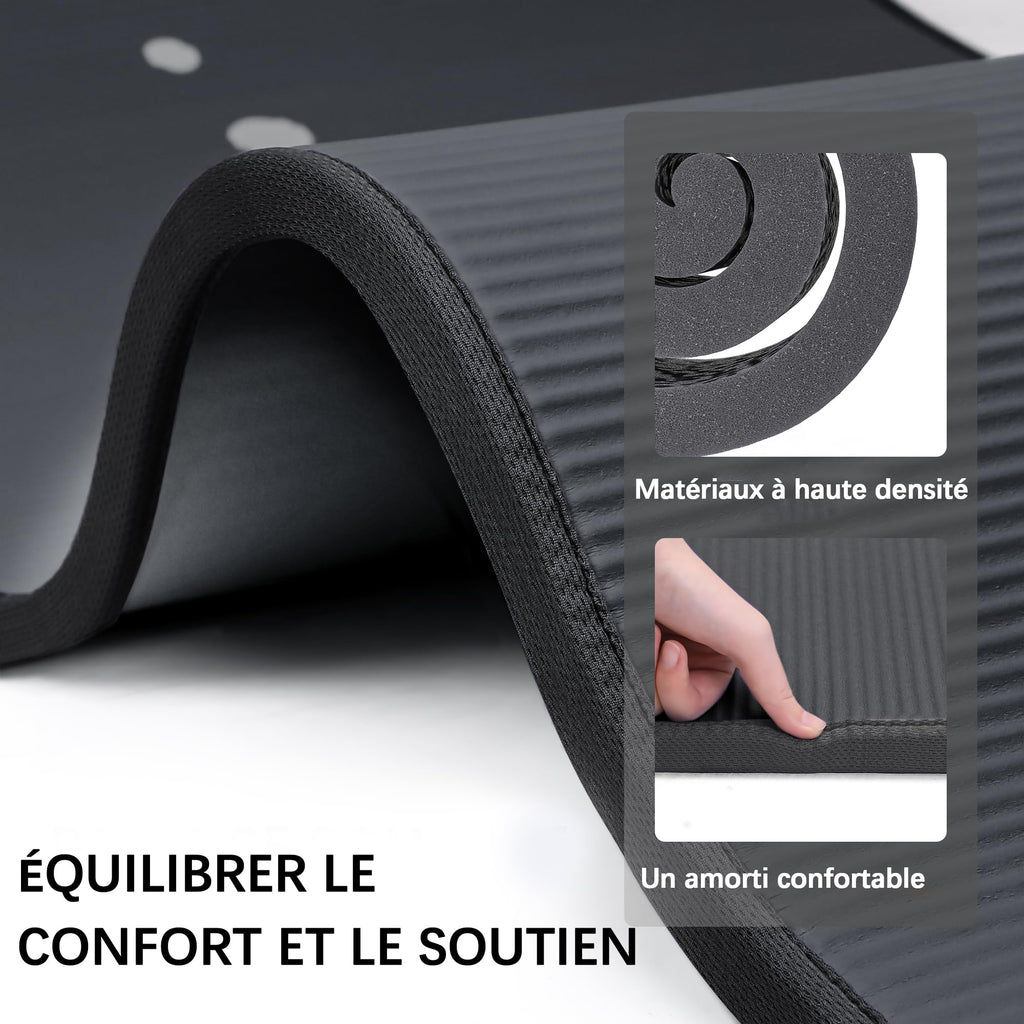 Tapis de Yoga Épais PROIRON — Antidérapant