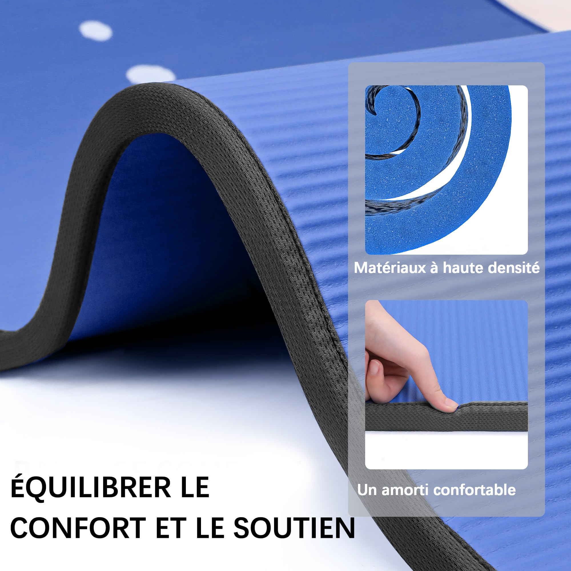 Tapis de Yoga Épais PROIRON — Antidérapant