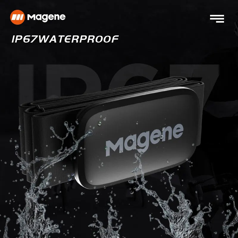 Magene H64 Herzfrequenzsensor — Radfahren & Sport