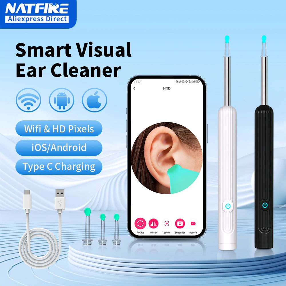 Smart Ear Cleaner — HD Camera & WiFi