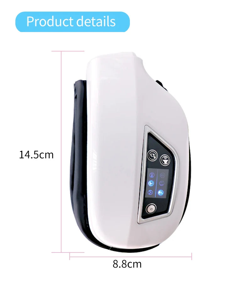 Augenmassagegerät – Bluetooth & Wärme