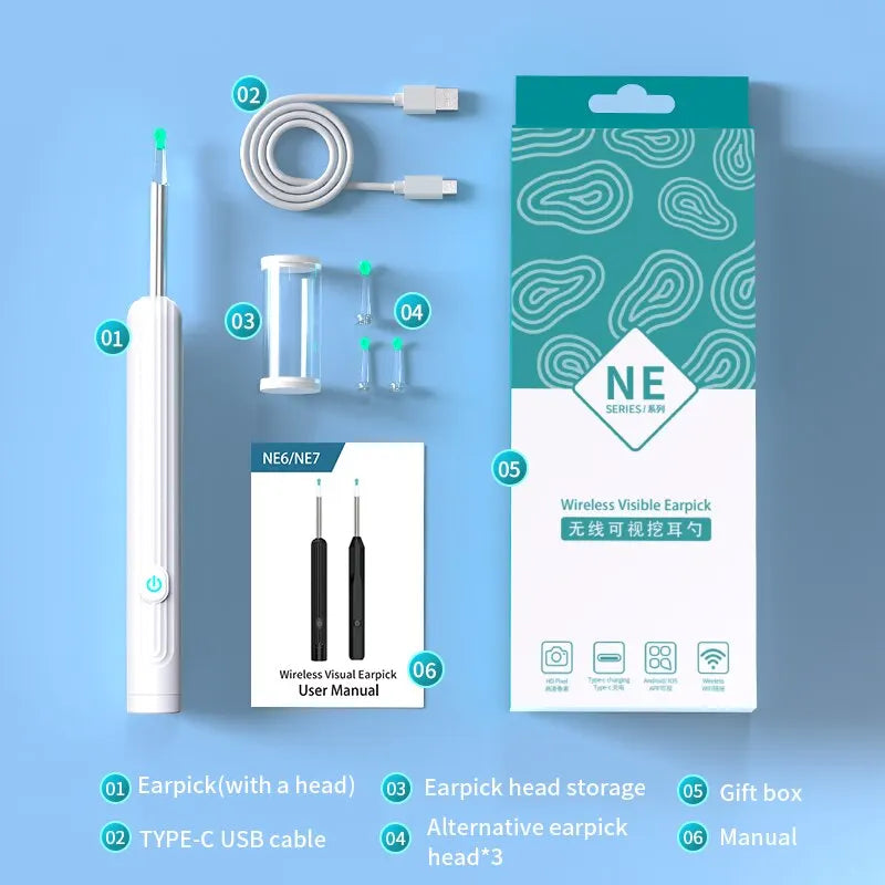 Smart Ear Cleaner — HD Camera & WiFi