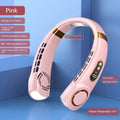 Portable Bladeless Neck Fan — Rechargeable with Digital Display