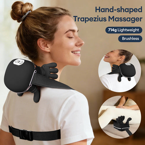 4D Bionic Neck & Shoulder Massager — Cervical Kneading Shawl