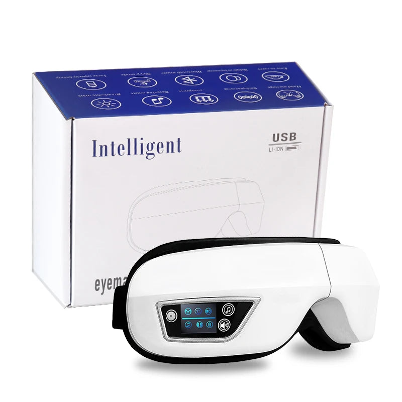 Eye Massager Mask — Bluetooth & Heat