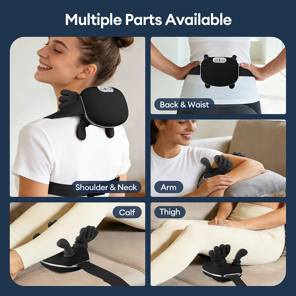 4D Bionic Neck & Shoulder Massager — Cervical Kneading Shawl